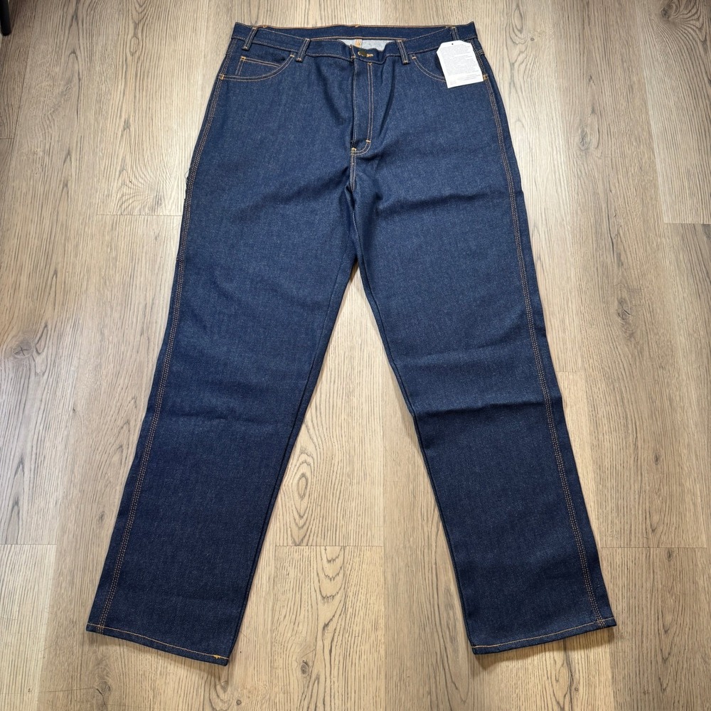 NWT Aramark Steelguard Mens Flame Resistant Jeans 40x34 Cowboy Workwear Utility